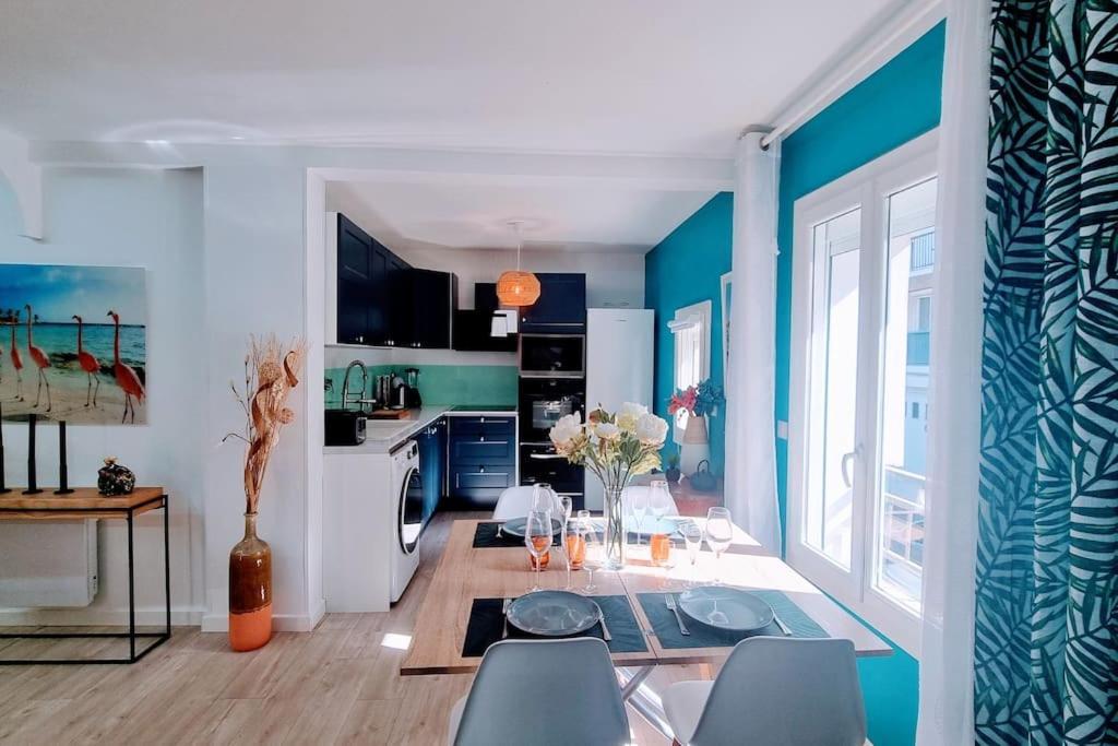 Апартаменти Le Clavel Superbe Deco, Centre Historique, Climatise, Parking A Proximite Сет Екстер'єр фото